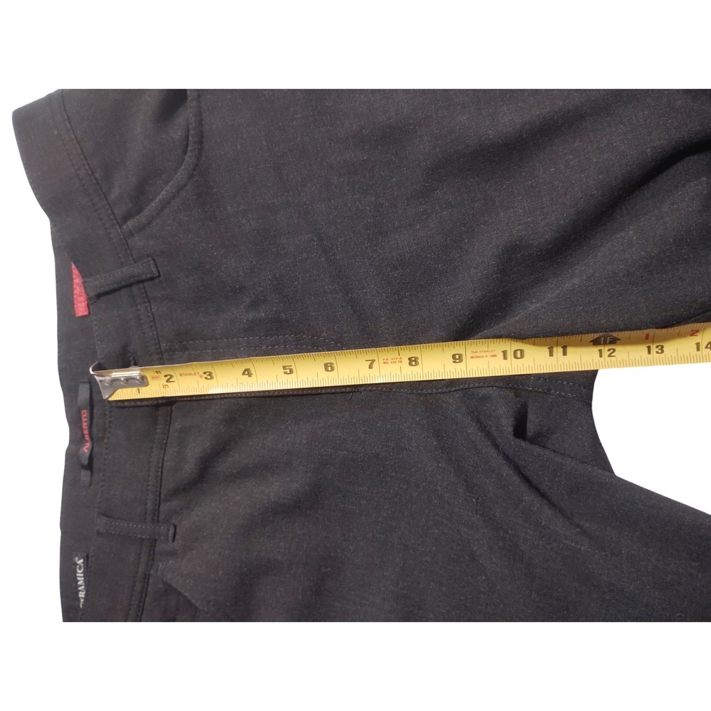 Alberto Ceramica Modern Fit Mens Black 5-Pocket Trousers Pants W33 L32‎ 181/2077 - Picture 7 of 9